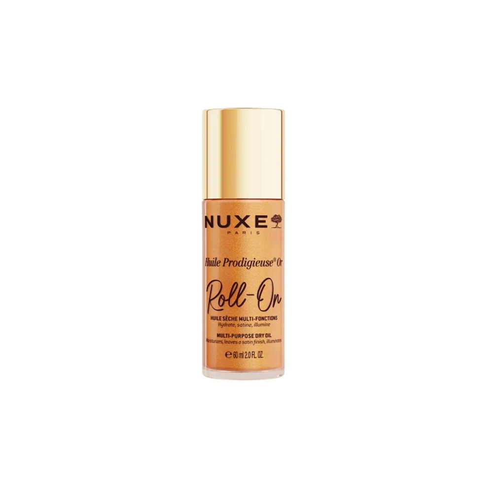 Nuxe Huile Prodigieuse Or Ιριδίζον Ξηρό Λάδι Για Πρόσωπο Σώμα & Μαλλιά Σε Roll On 60ml