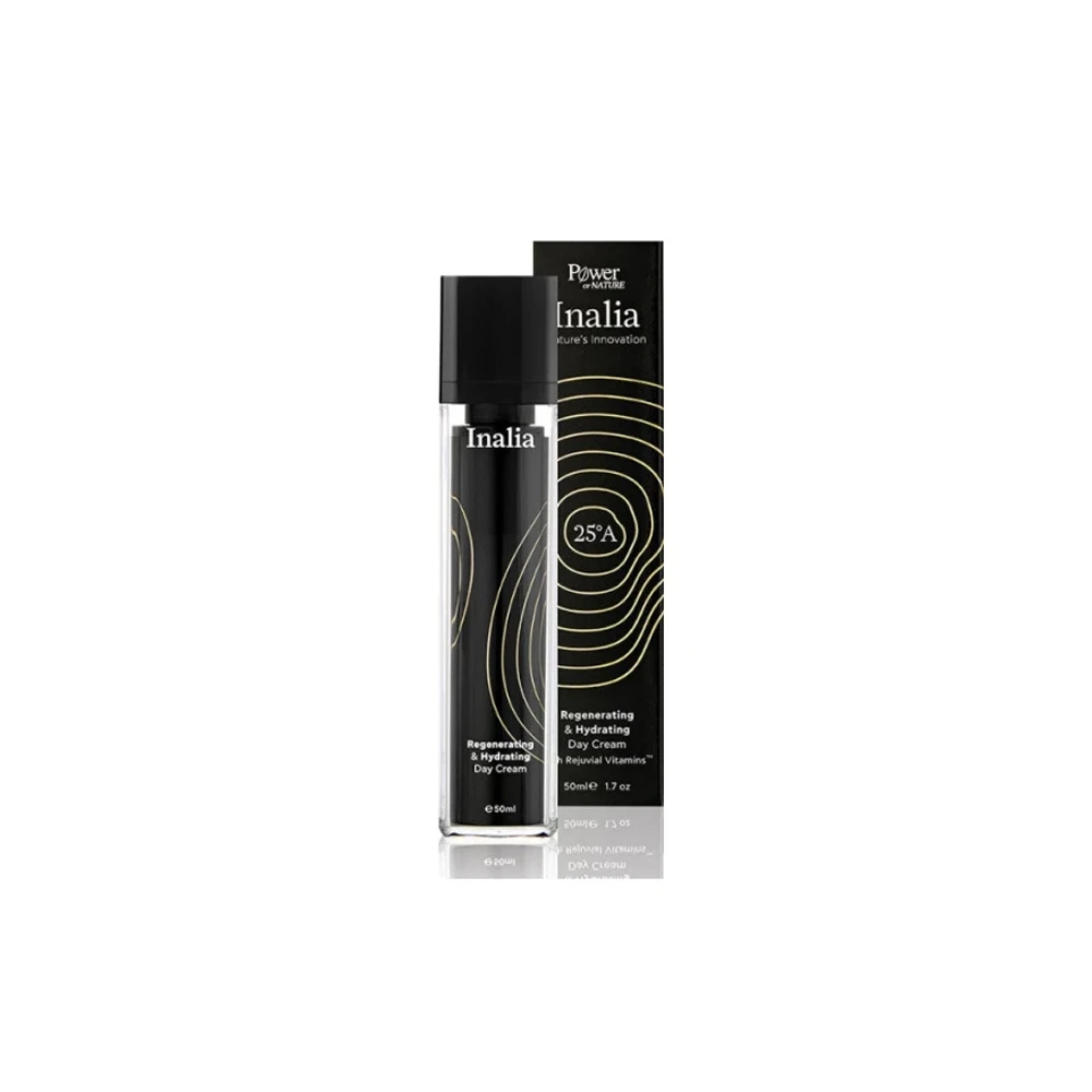 Power Health Inalia Regenerating & Hydrating Cream Αναζωογονητική Κρέμα Ημέρας Για Άμεση Ενυδάτωση 50ml