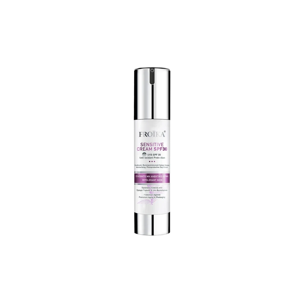 Froika Sensitive Cream SPF30 Ενυδατική Φωτοπροστατευτική Κρέμα Ημέρας Με Αντηλιακή Προστασία 50ml
