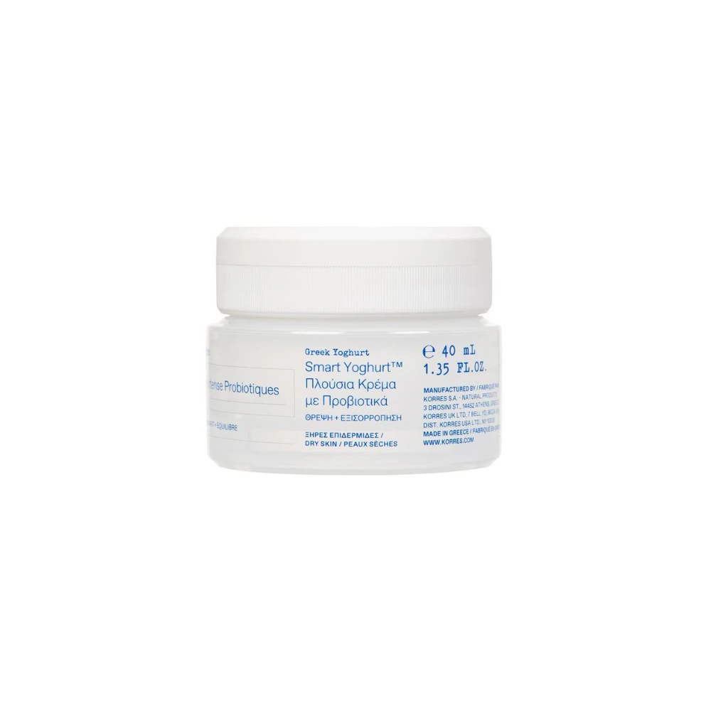Korres Smart Yoghurt Πλούσια Κρέμα Με Προβιοτικά 40ml