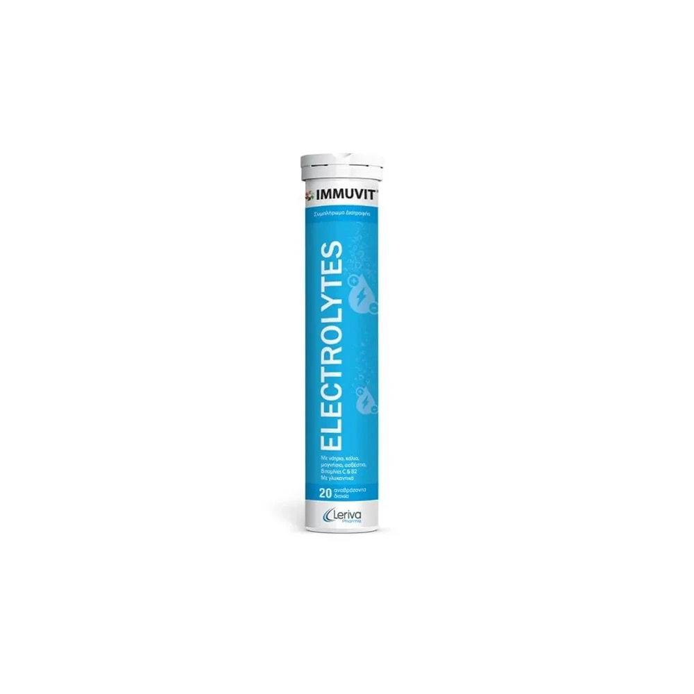 Leriva Immuvit Electrolytes Ηλεκτρολύτες 20 αναβράζοντα δισκία