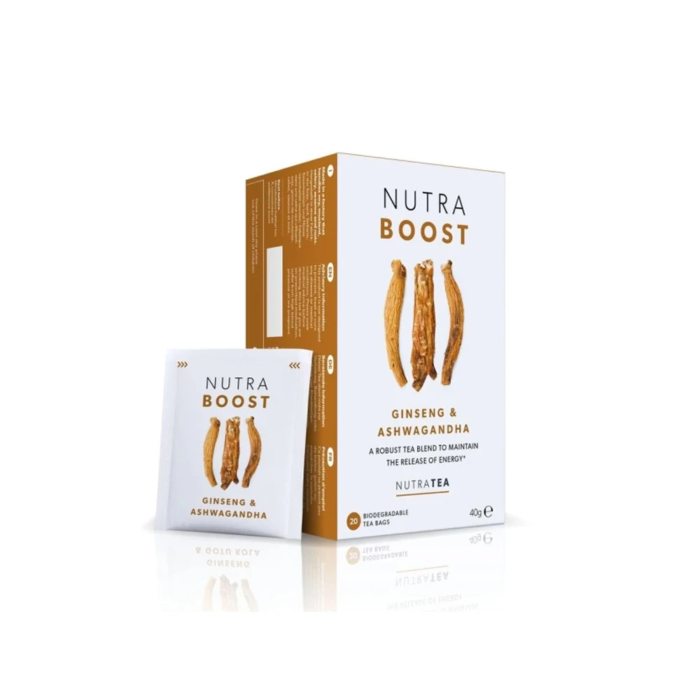 Nutra Tea Nutra Boost Tea With Ginseng & Ashwagandha 20 tea bags