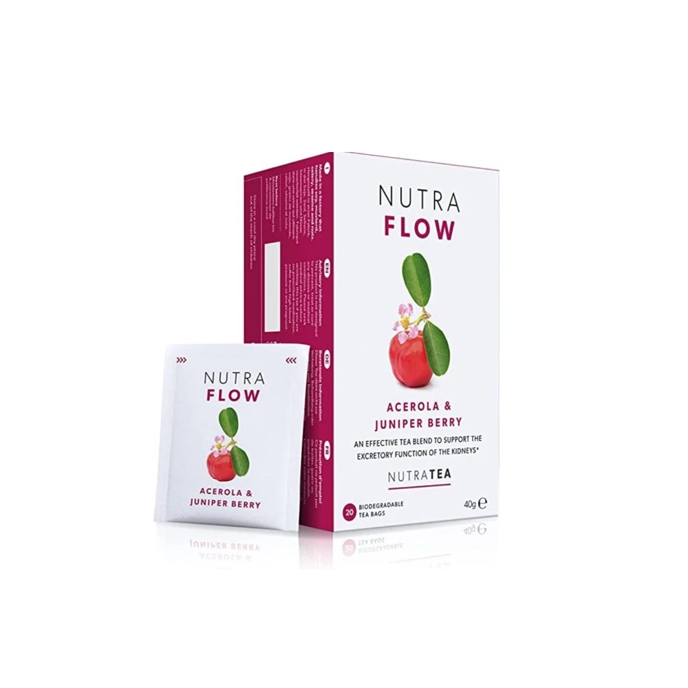 Nutra Tea Nutra Flow Tea With Acerola & Juniper Berry 20 tea bags
