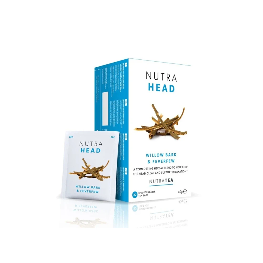 Nutra Tea Nutra Head Tea With Willow Brk & Feverfew 20 tea bags
