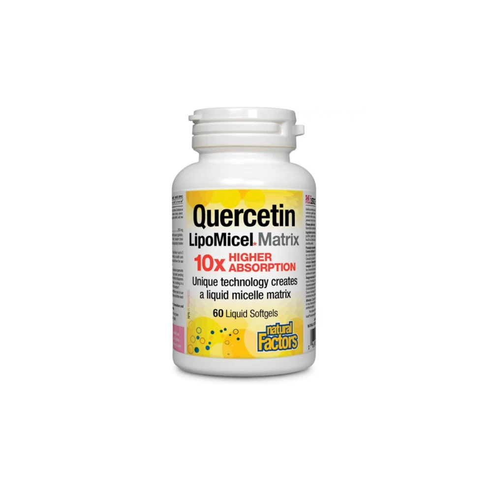 Natural Factors Quercetin Lipomicel Matrix 30 softgels