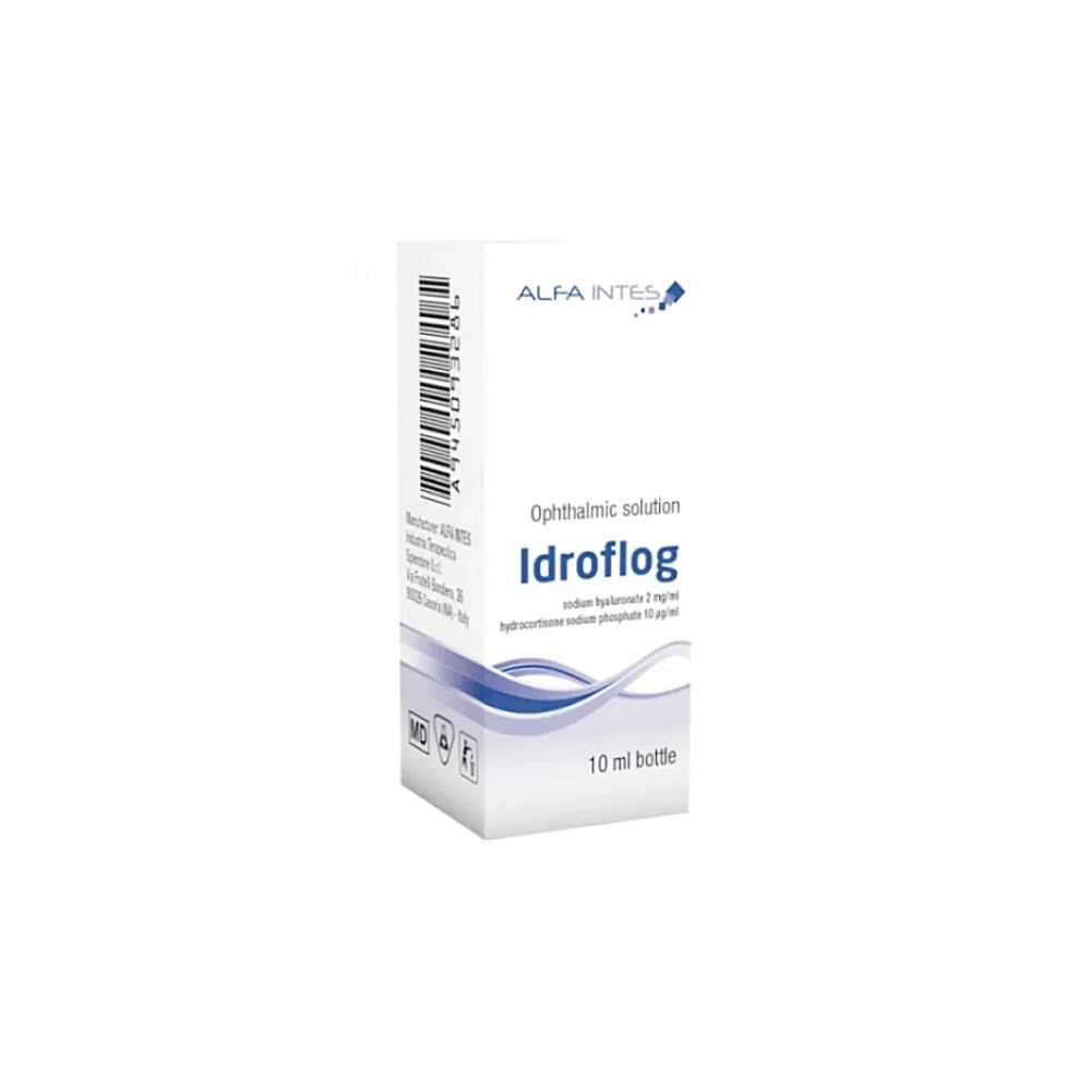 Alfa Intes Idroflog Eye Drops For Dry Eyes 10ml