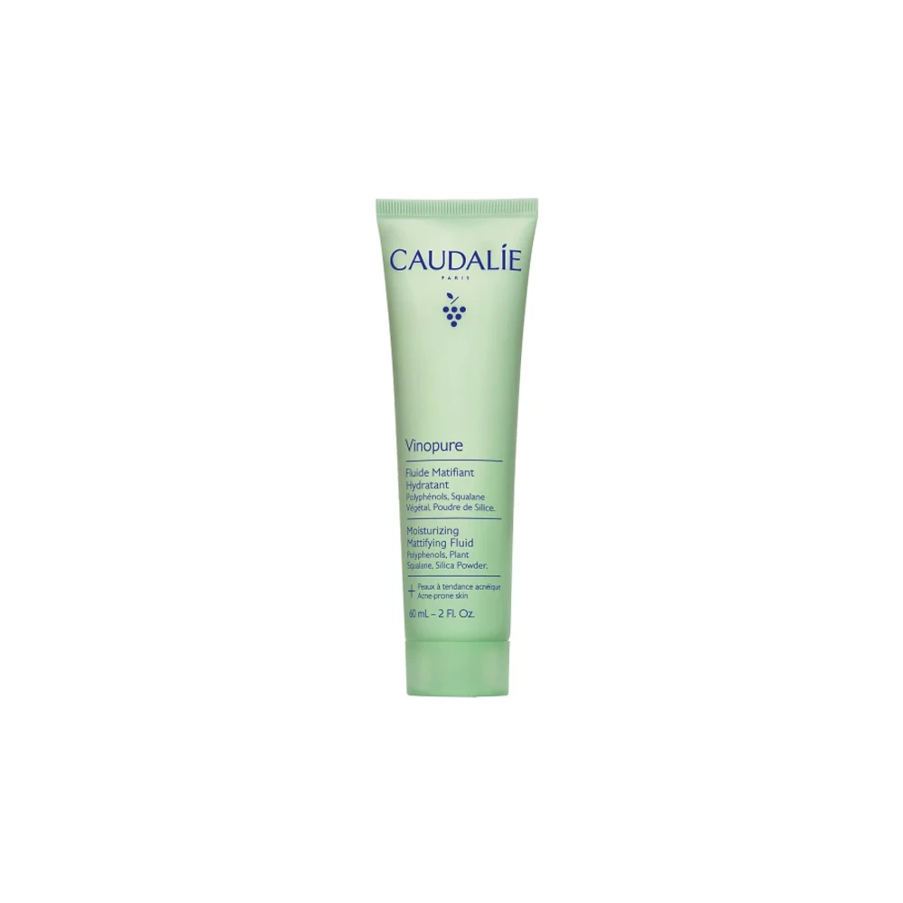 Caudalie Vinopure Moisturizing Mattifying Fluid Ενυδατική Κρέμα Για Επιδερμίδες Με Τάση Ακμής 60ml