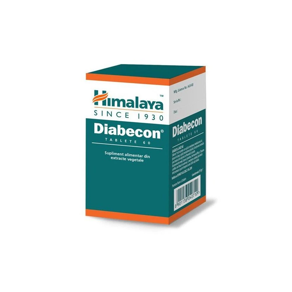 Himalaya Diabecon Dietary Supplement For Diabetes Management 60 tabs