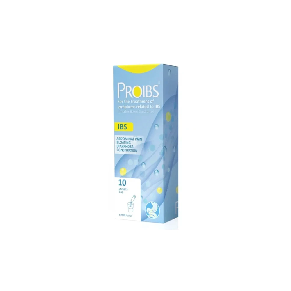 Proibs Lemon Ιατροτεχνολογικό Προϊόν Για Την Αντιμετώπιση Των Συμπτωμάτων Του ΣΣΕ Με Γεύση Λεμόνι 10 φακελίσκοι