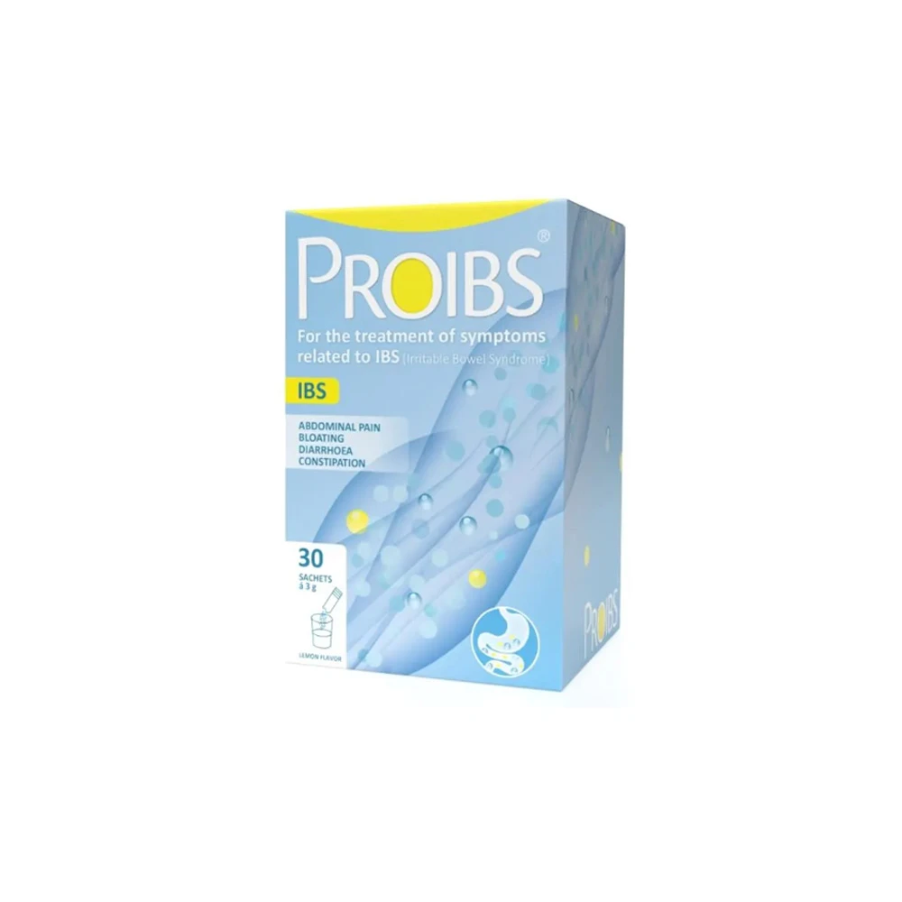 Proibs Lemon Ιατροτεχνολογικό Προϊόν Για Την Αντιμετώπιση Των Συμπτωμάτων Του ΣΣΕ Με Γεύση Λεμόνι 30 φακελίσκοι