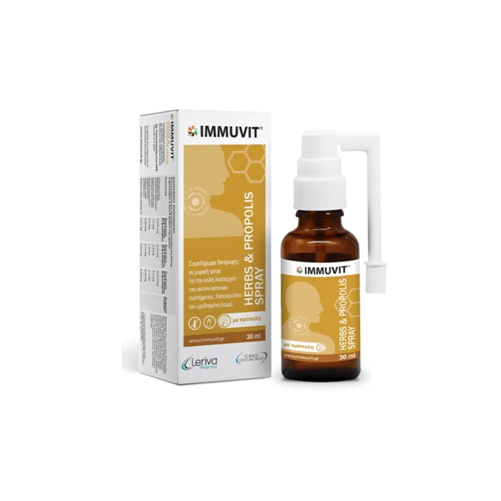 Leriva Immuvit Herbs & Propolis Spray 30ml