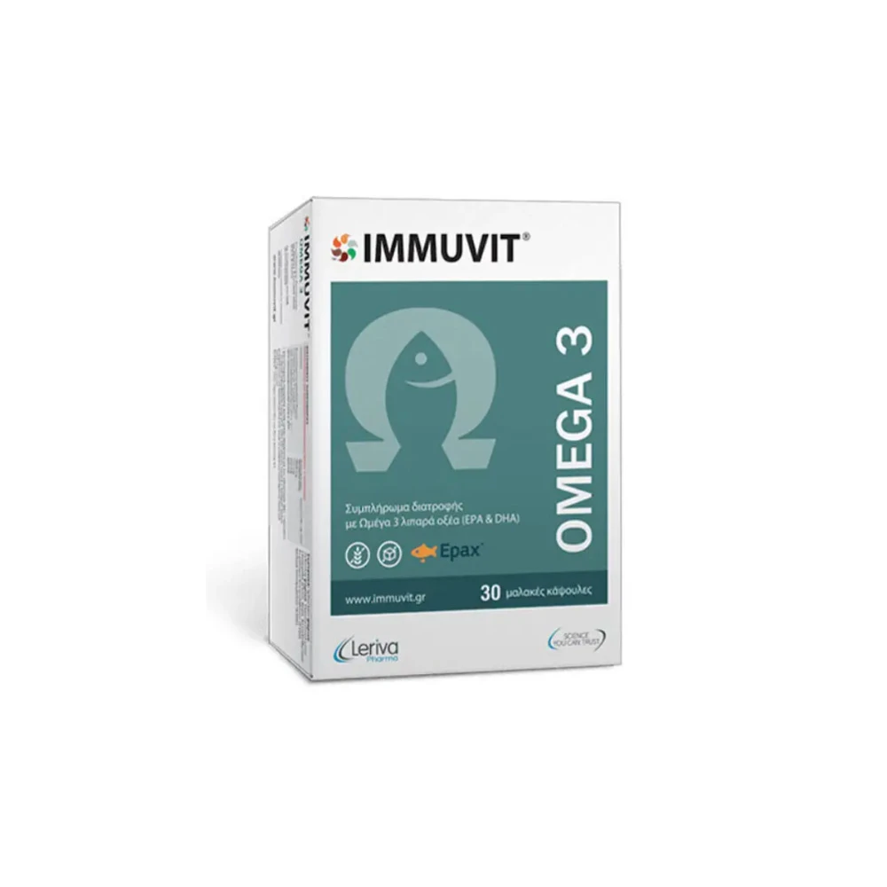 Leriva Immuvit Omega 3 (EPA & DHA) 30 softgels