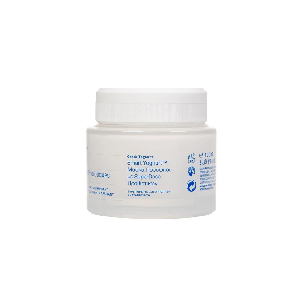 Korres Smart Yoghurt Probiotic SuperDose Face Mask 100ml