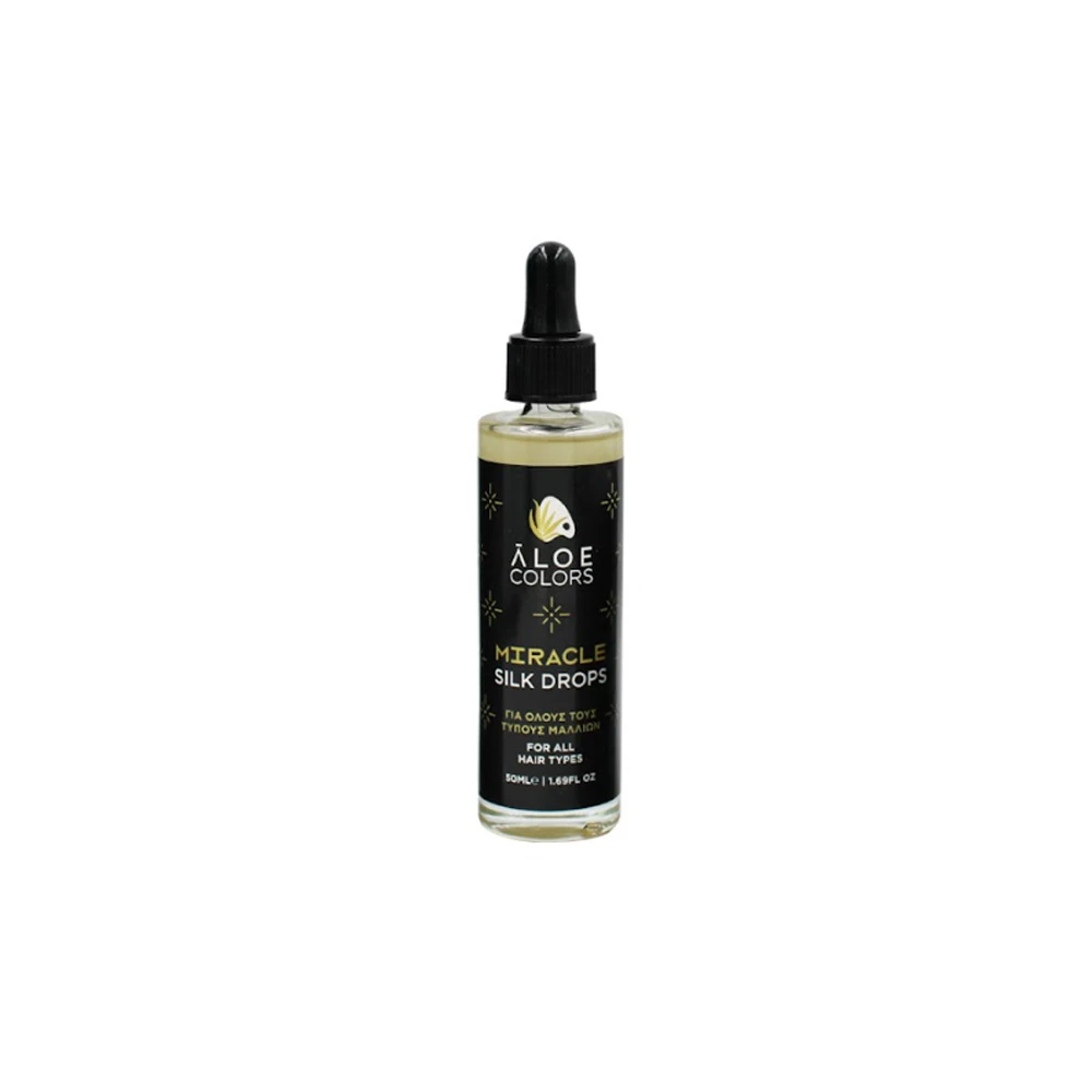 Aloe Colors Miracle Silk Drops For All Hair Types 50ml