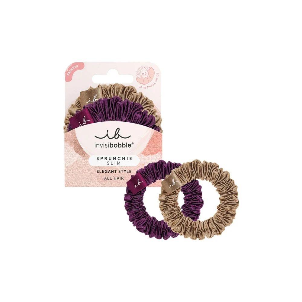 Invisibobble Sprunchie Slim The Snuggle Is Real 2 pieces