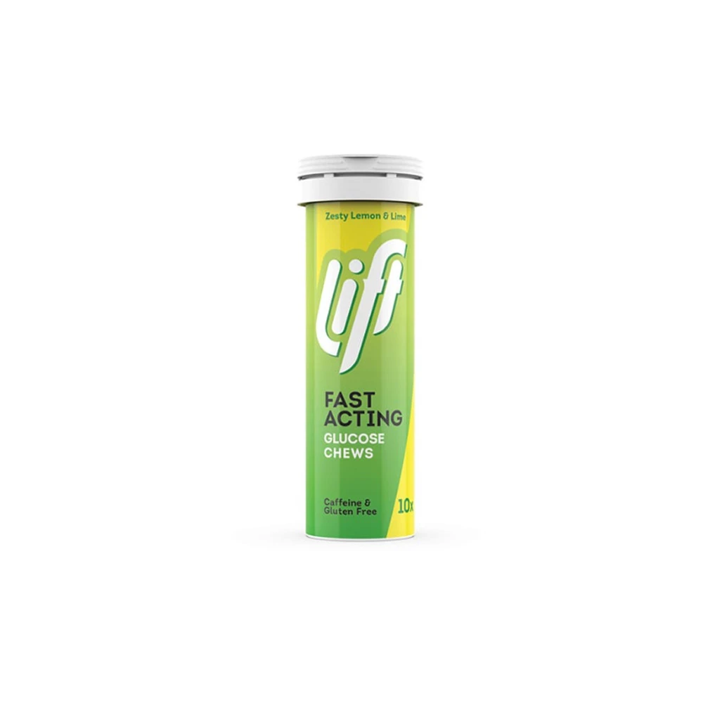 Gluco Tabs Zesty Lemon & Lime Fast-Acting Glucose 10 tabs