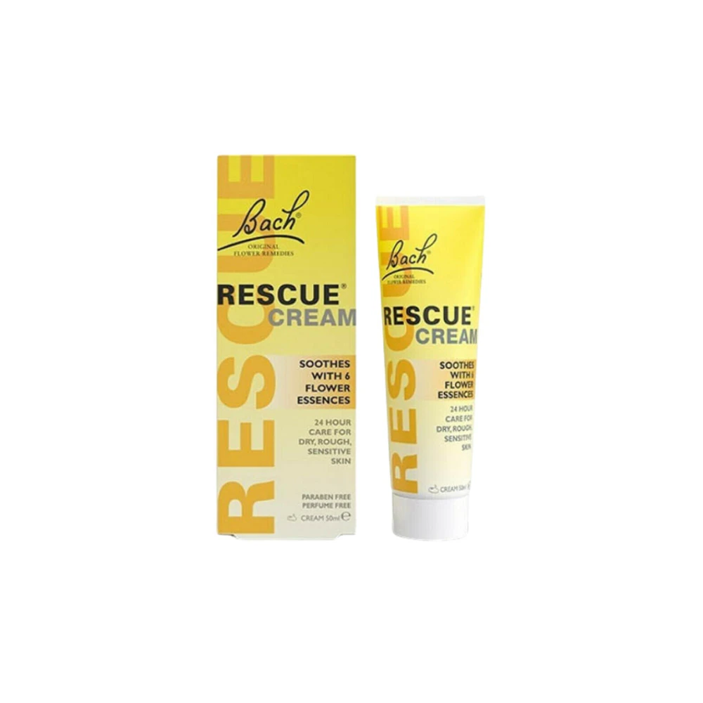 Dr.Bach Rescue Cream Κρέμα Επανόρθωσης Σκασμένου Ή Ερεθισμένου Δέρματος 50ml