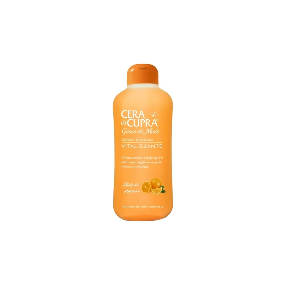 Cera Di Cupra Bango Schiuma Vitalizzante Shower Gel Αναζωογονητικό Αφρόλουτρο με Μέλι Εσπεριδοειδών & Άρωμα Κίτρο & Μέλι 700ml