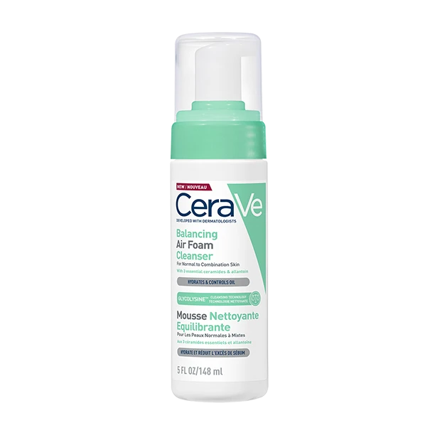 ΔΩΡΟ CeraVe Balancing Air Foam Cleanser Καθαριστικό Προσώπου 50ml