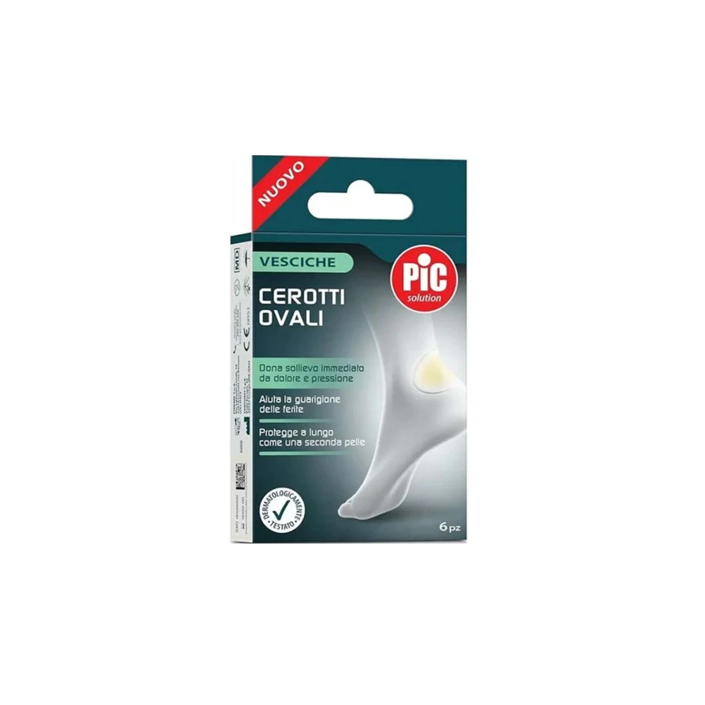 Pic Solution Cerotti Ovali Patches For Blisters Oval 6 pieces