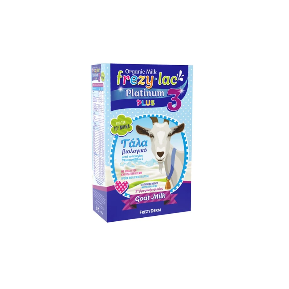 Frezylac Platinum Plus 3 Organic Goat Milk 10m+ 400gr
