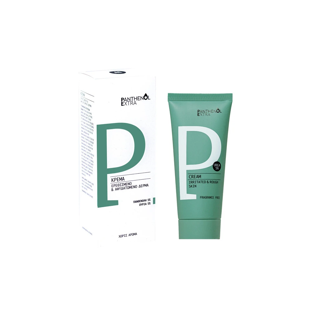 Panthenol Extra Cream Urea 5% Αναπλαστική Κρέμα Γενικής Χρήσης Για Ερεθισμένες & Ταλαιπωρημένες Επιδερμίδες 100ml