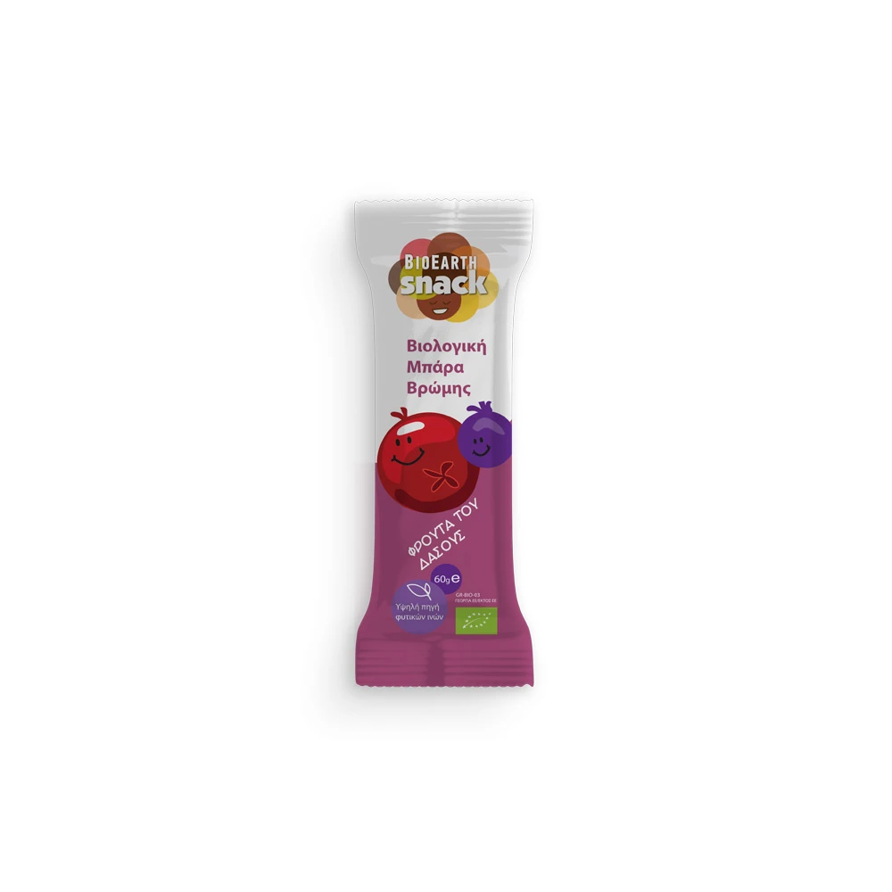 Bioearth Bar Choco Forest Fruits 60gr