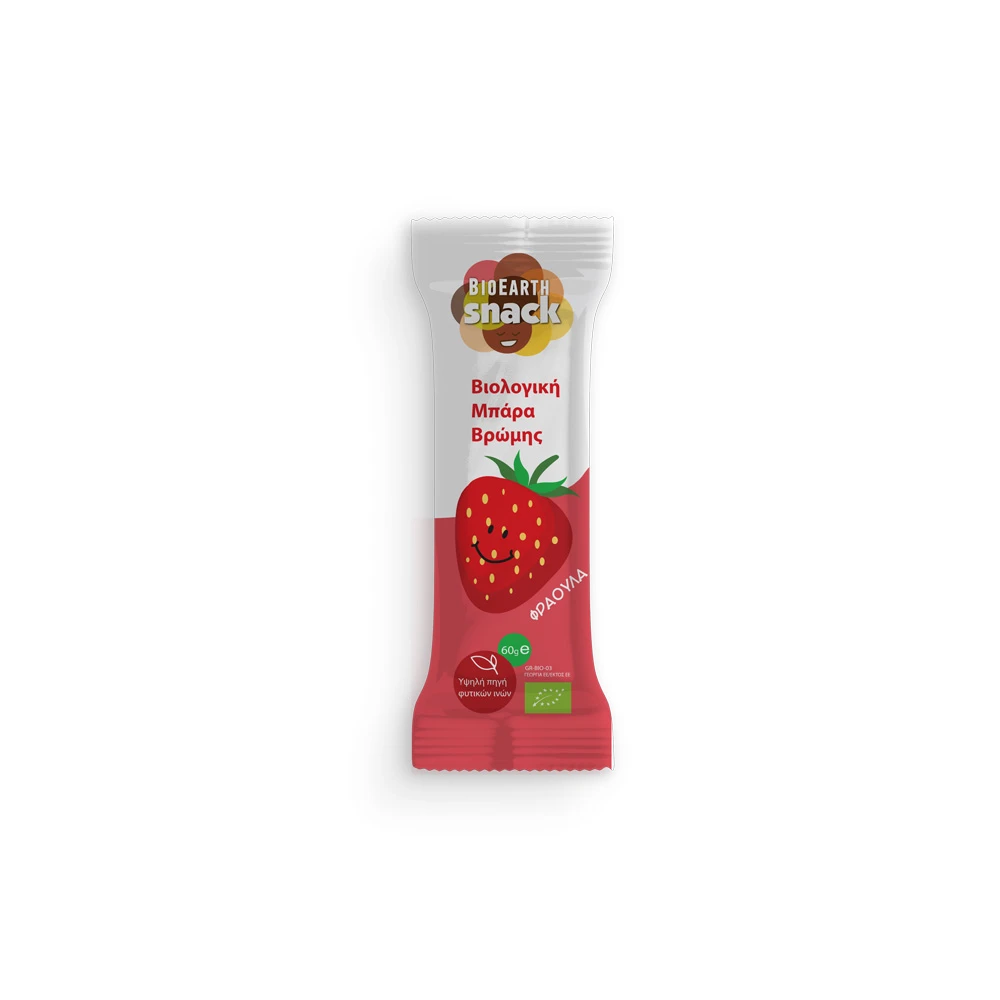 Bioearth Strawberry Bar 60gr