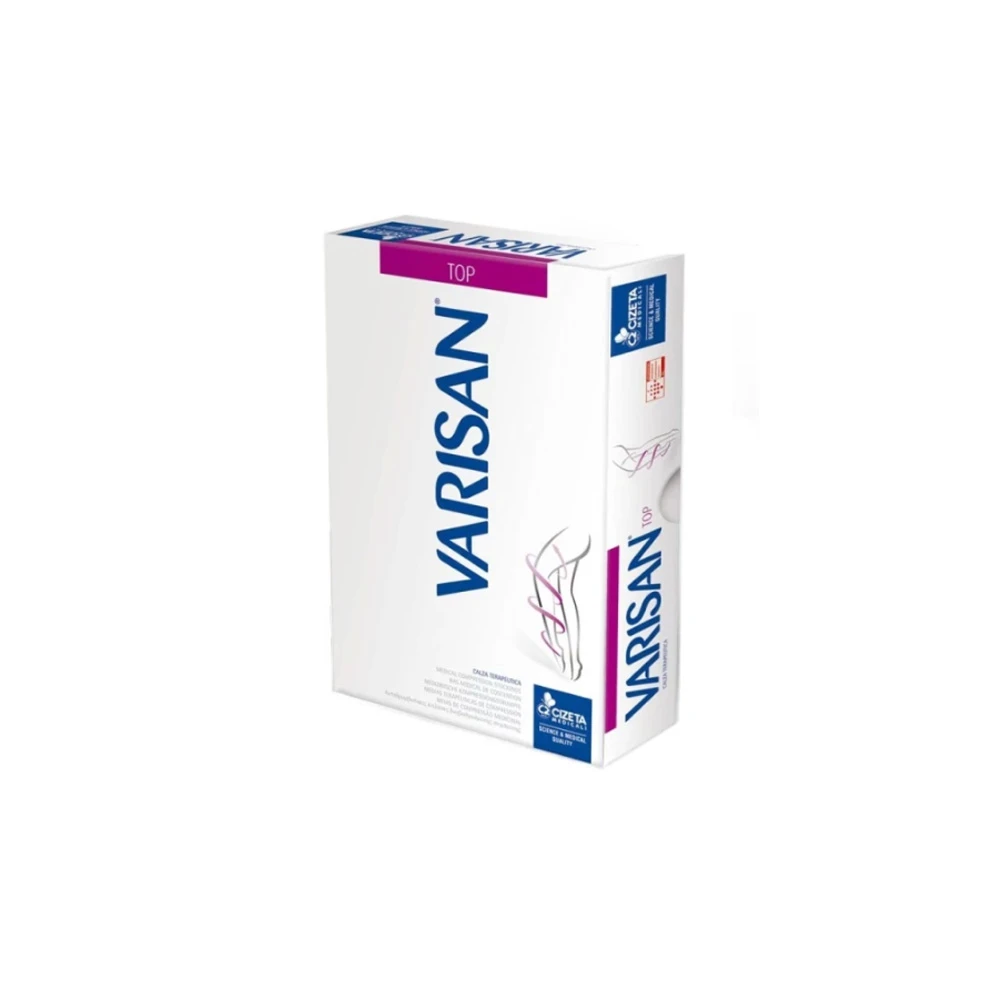 Varisan Top Beige Ccl2 N3 23 -32mmhg Κάλτσες Ριζομηρίου Με Ανοιχτά Δάχτυλα Μπέζ 1 τεμάχιο
