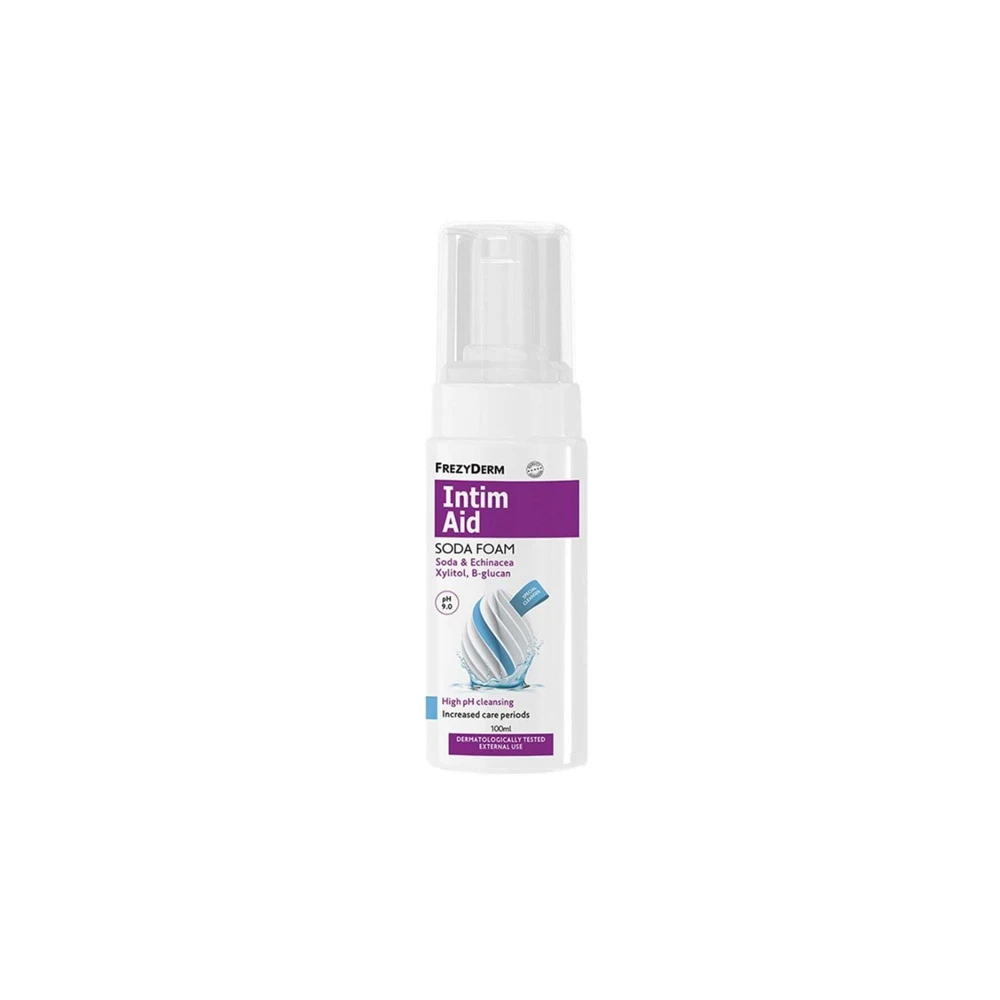 Frezyderm Intim Aid Soda Foam Αφρός Καθαρισμού Για Ευαίσθητη Περιοχή 100ml
