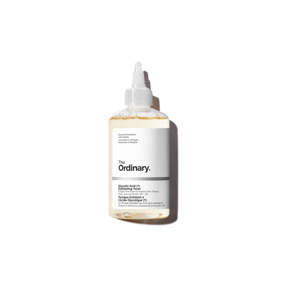 The Ordinary Glycolic Acid 7% Exfoliating Toner Για Ήπια Απολέπιση Σε Πρόσωπο & Τριχωτό 240ml