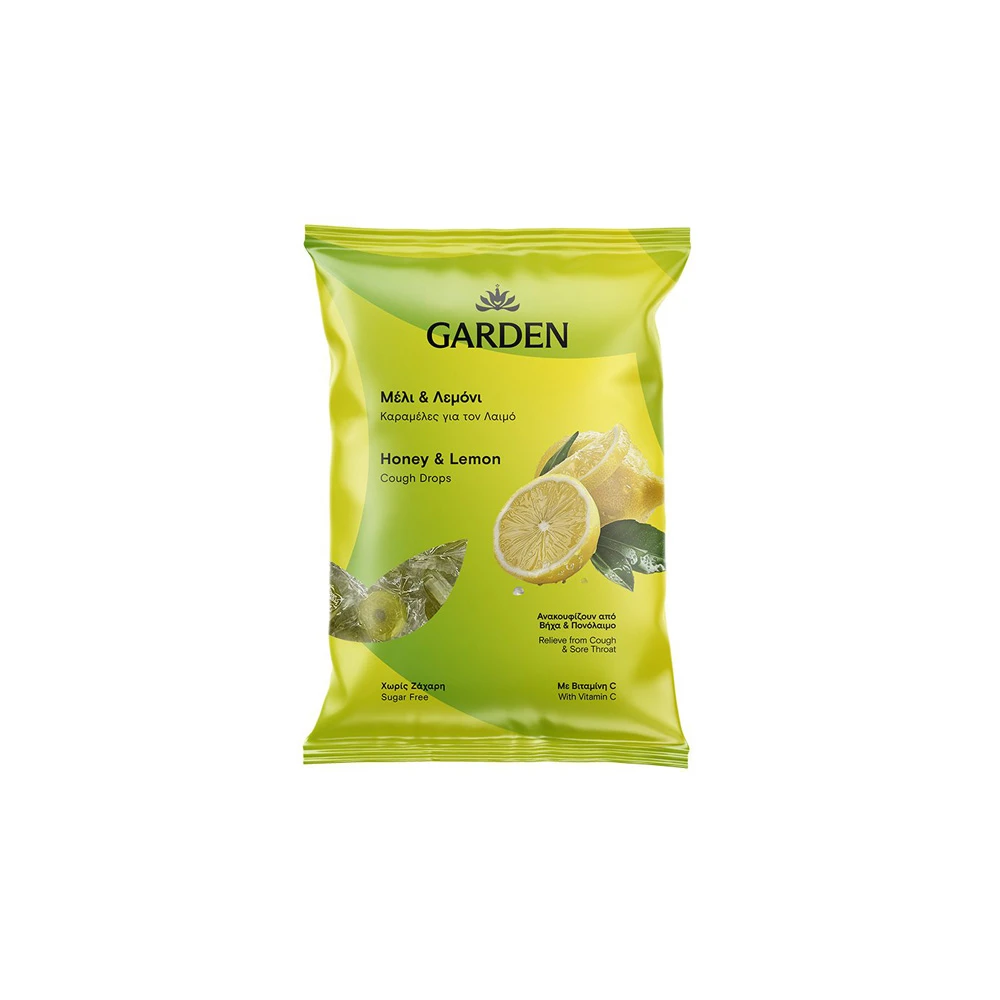 Garden Cough Drops Honey & Lemon 60gr