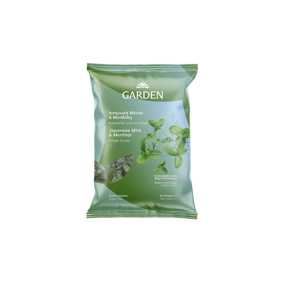Garden Cough Drops Japanese Mint & Menthol 60gr