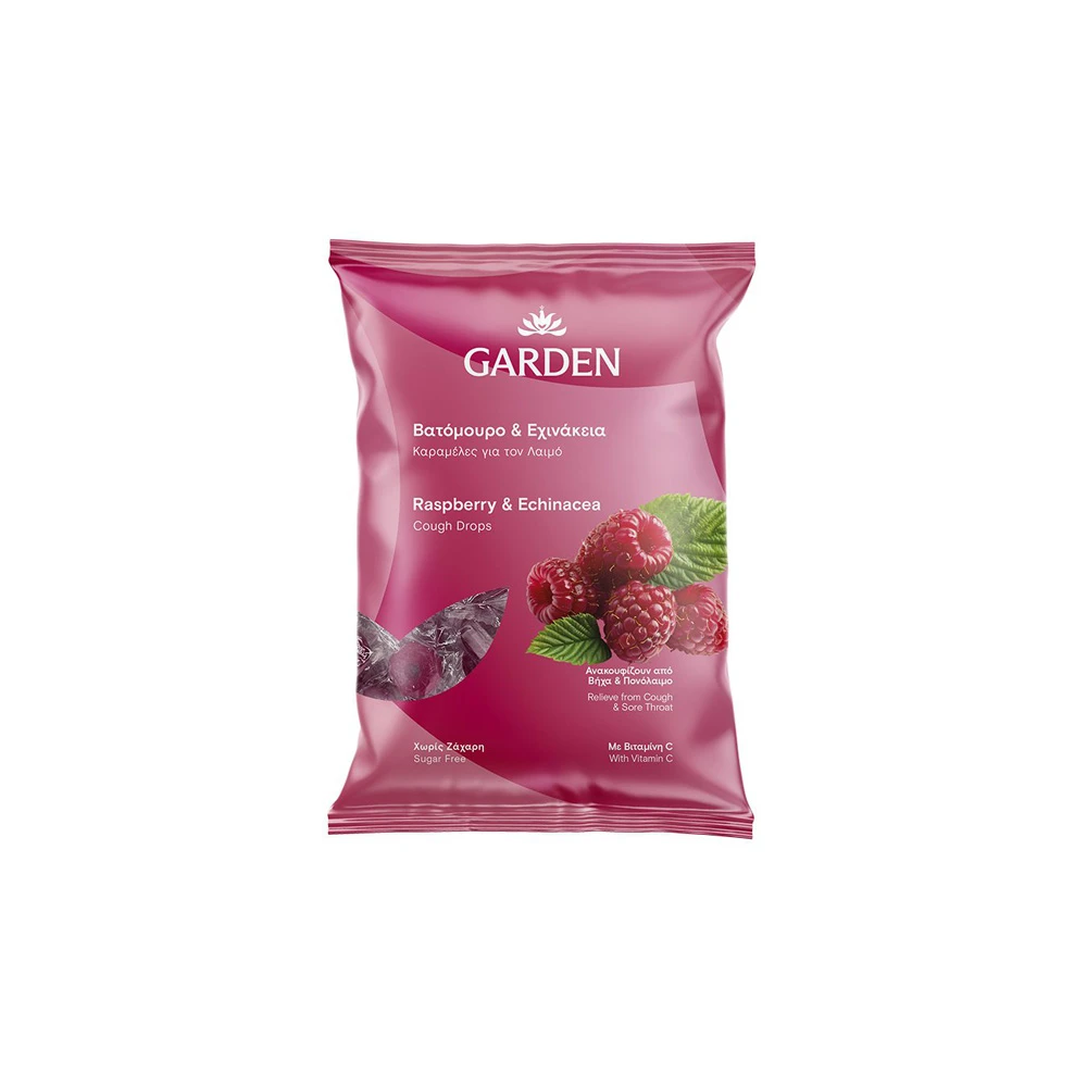 Garden Cough Drops Raspberry & Echinacea 60gr