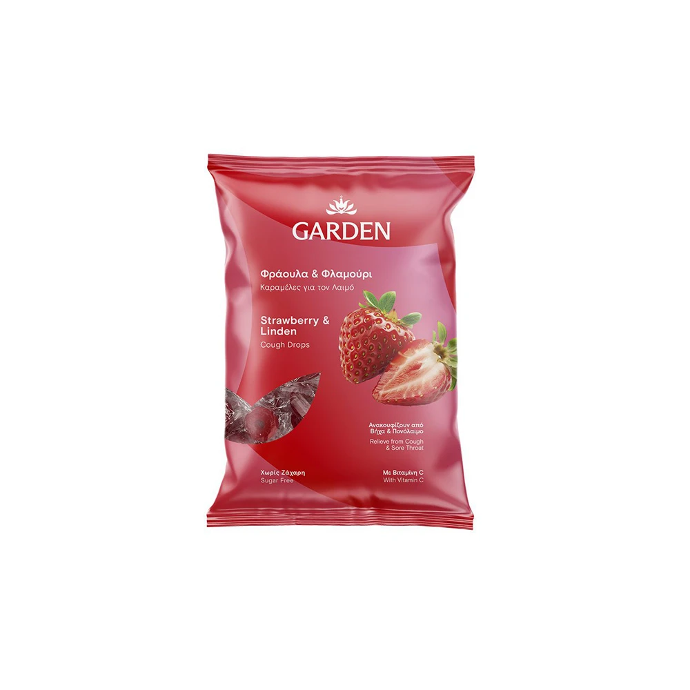 Garden Cough Drops Strawberry & Raspberry 60gr