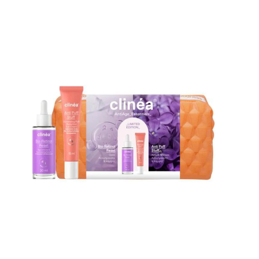 Clinéa Promo Limited Edition Gift Set Anti-Age Essentials Bio-Retinol Reset Ορός Προσώπου 30ml & Anti Puff Stuff Κρέμα Ματιών 15ml