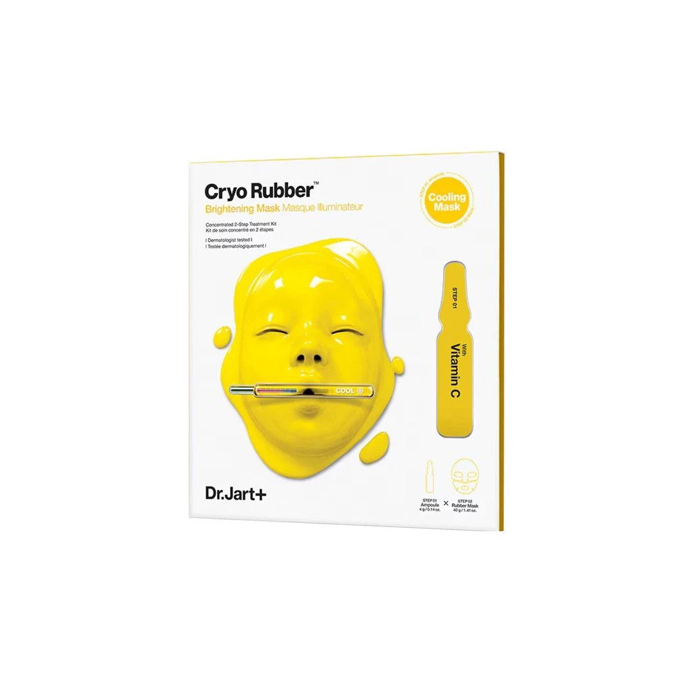 Dr.Jart+ Promo Cryo Rubber Brightening Mask With Vitamin C 40gr & Mask Ampoule 4gr