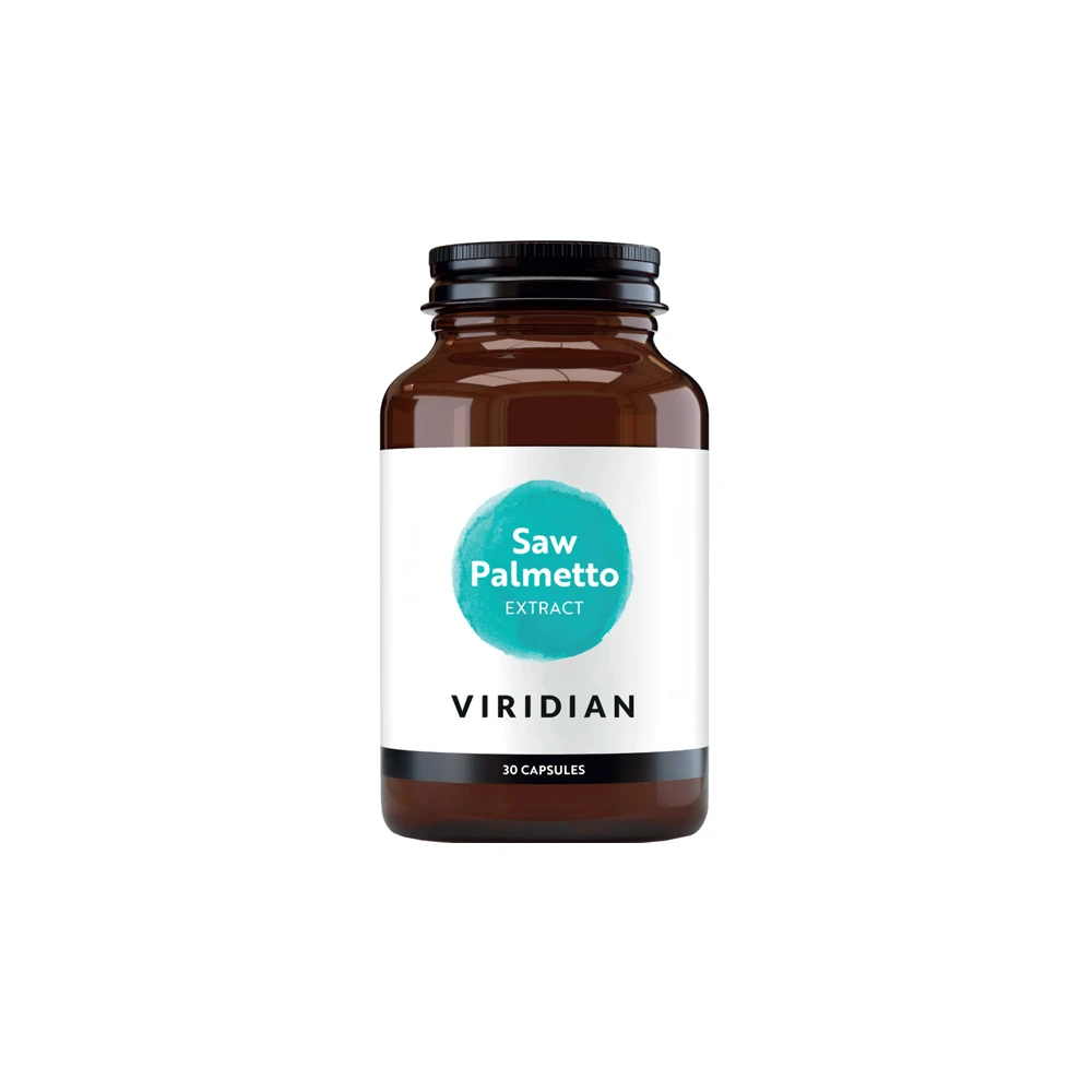 Viridian Saw Palmetto Extract Συμπλήρωμα Διατροφής Για Την Υποστήριξη Της Ανδρικής Υγείας 30 κάψουλες