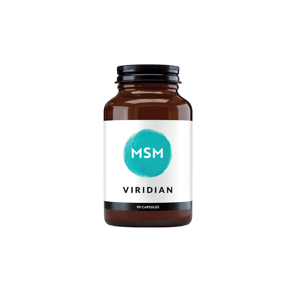 Viridian MSM 750mg Συμπλήρωμα Διατροφής Με MSM 90 κάψουλες
