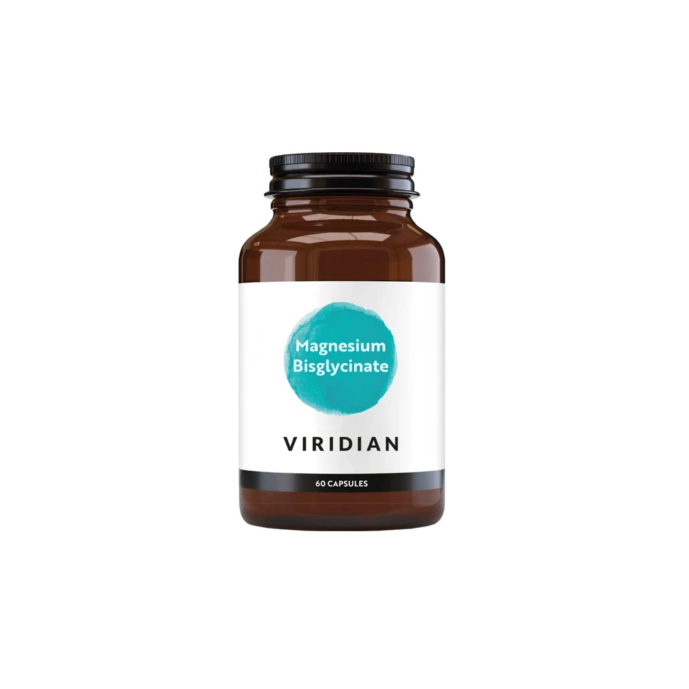 Viridian Magnesium Bisglycinate 140mg Συμπλήρωμα Διατροφής Διγλυκινικού Μαγνησίου 60 κάψουλες