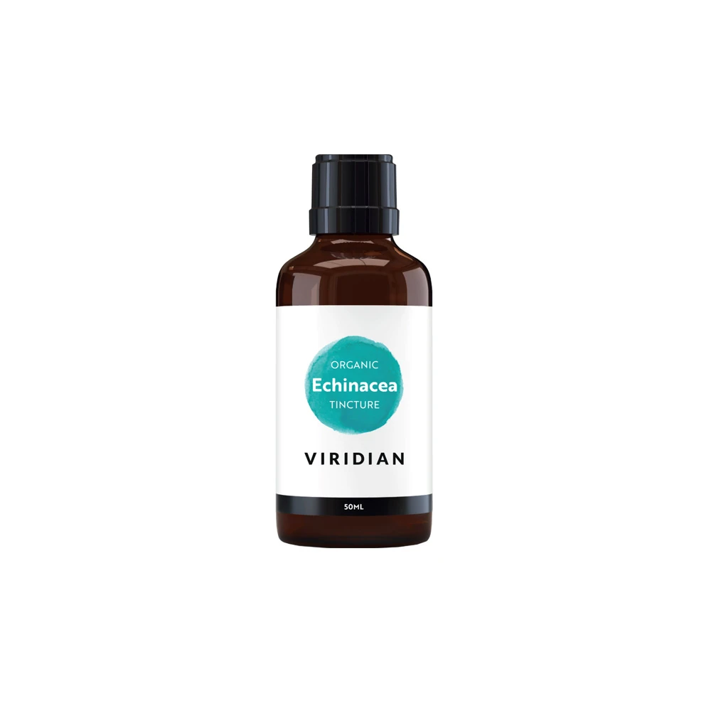 Viridian Organic Echinacea Tincture Συμπλήρωμα Διατροφής Με Εχινάκεια Για Το Ανοσοποιητικό Σύστημα 50ml