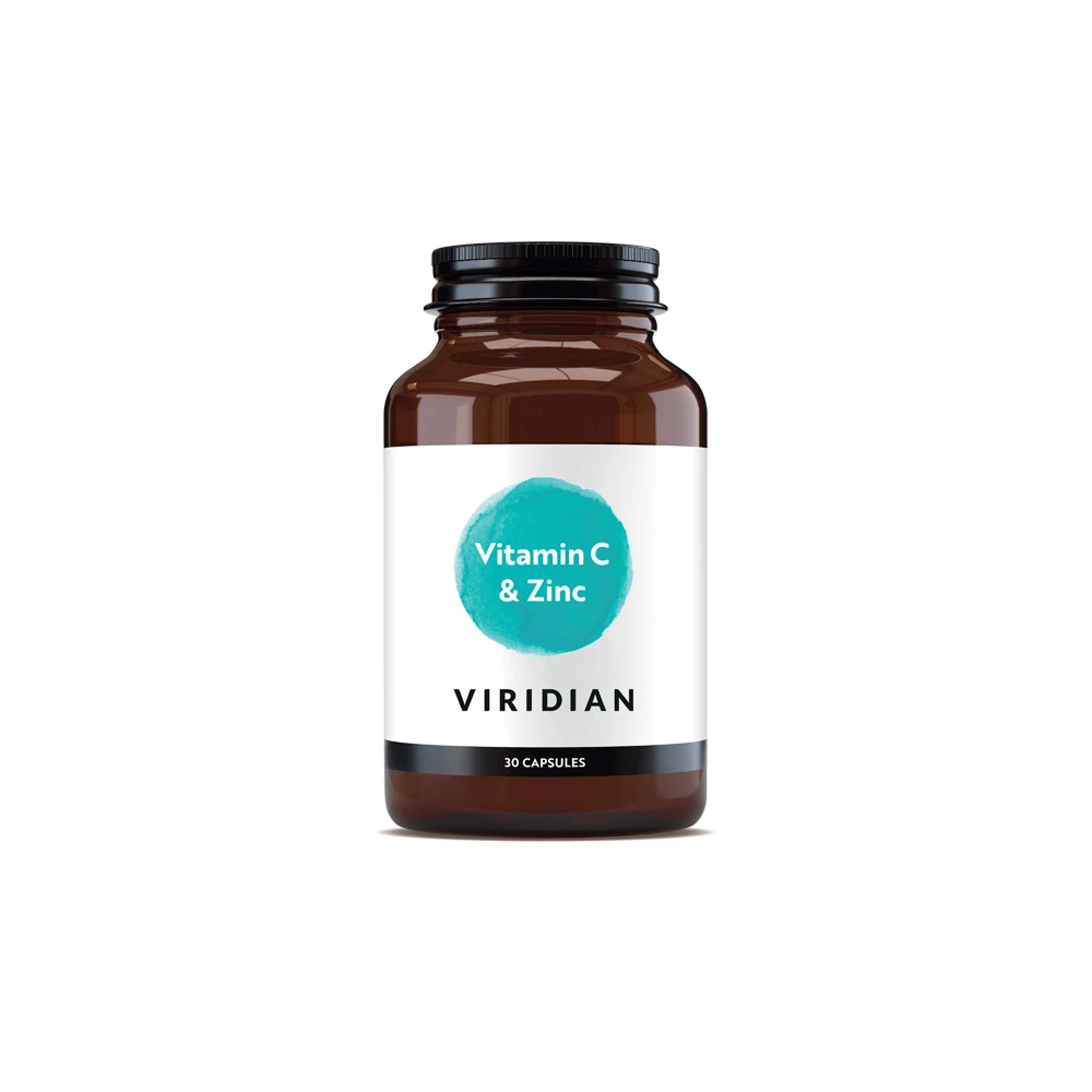 Viridian Vitamin C & Zinc 30 vegan caps