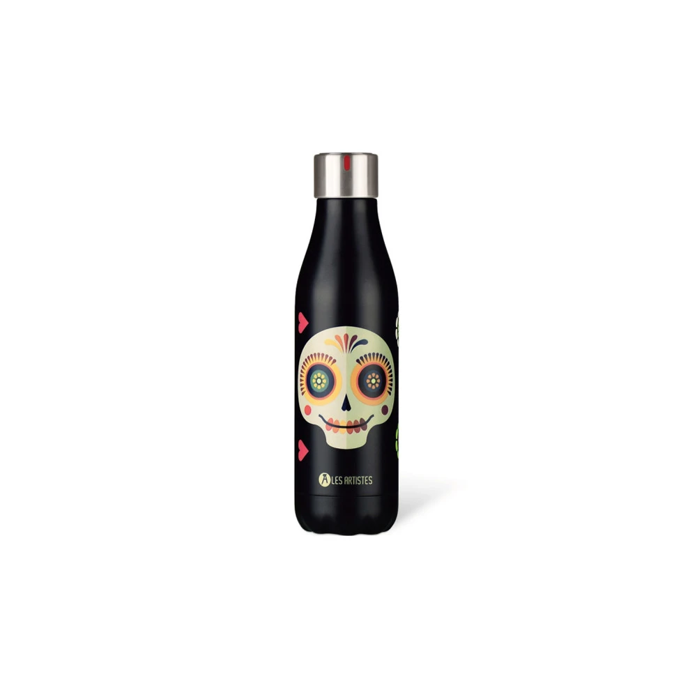 Les Artistes Insulated Bottle Sugar Skull 500ml