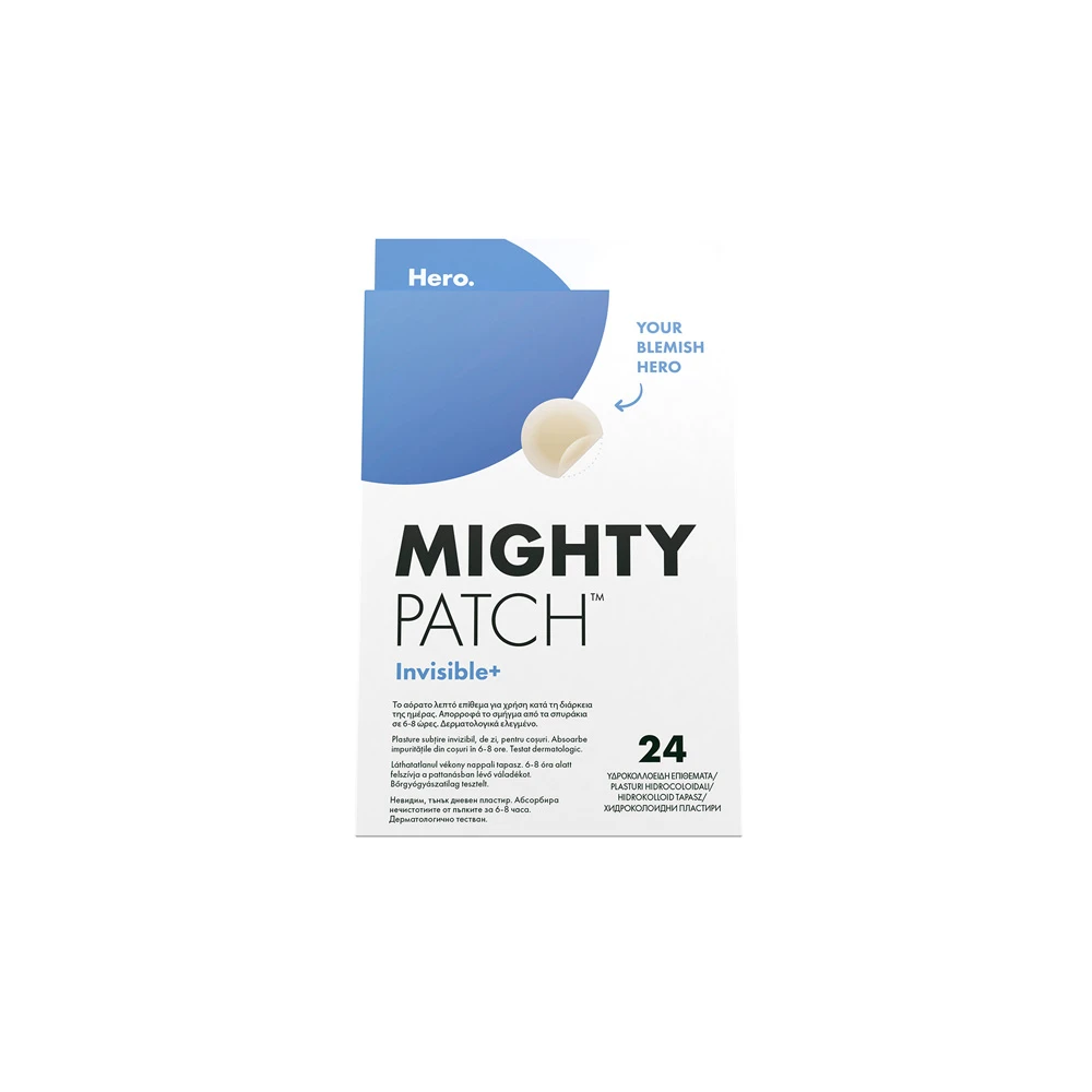 Hero. Mighty Patch Invisible+ Anti-Pimple Patches 24 pieces