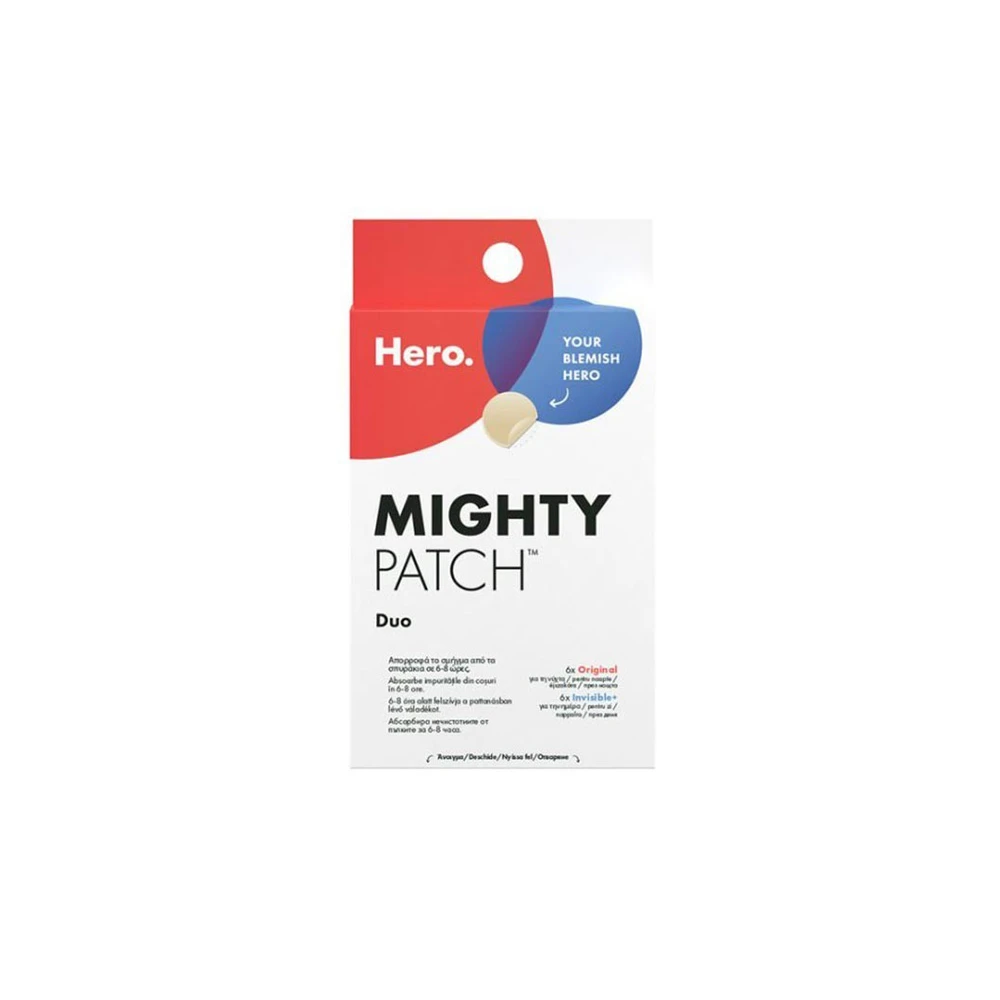 Hero. Mighty Patch Duo Anti-Pimple Patches 12 pieces