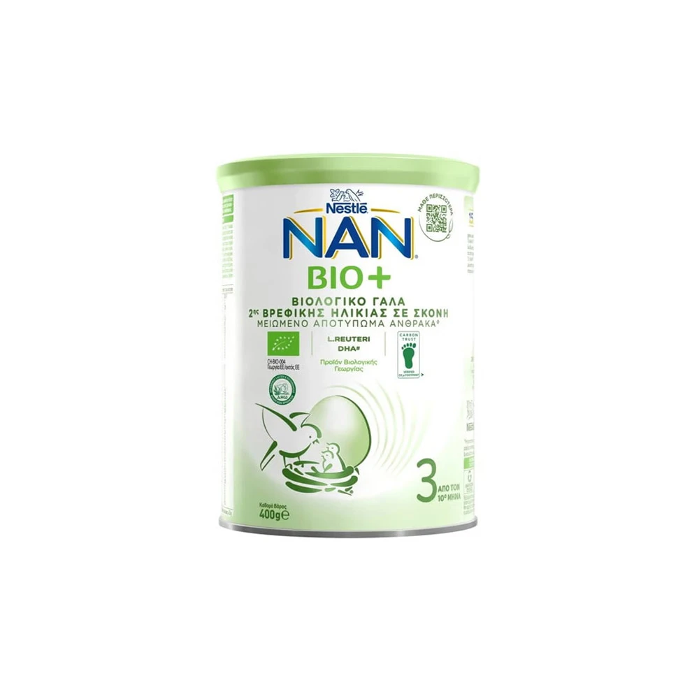 Nestle Nan Bio+ 3 Biological Milk For Infants 10m+ 800gr