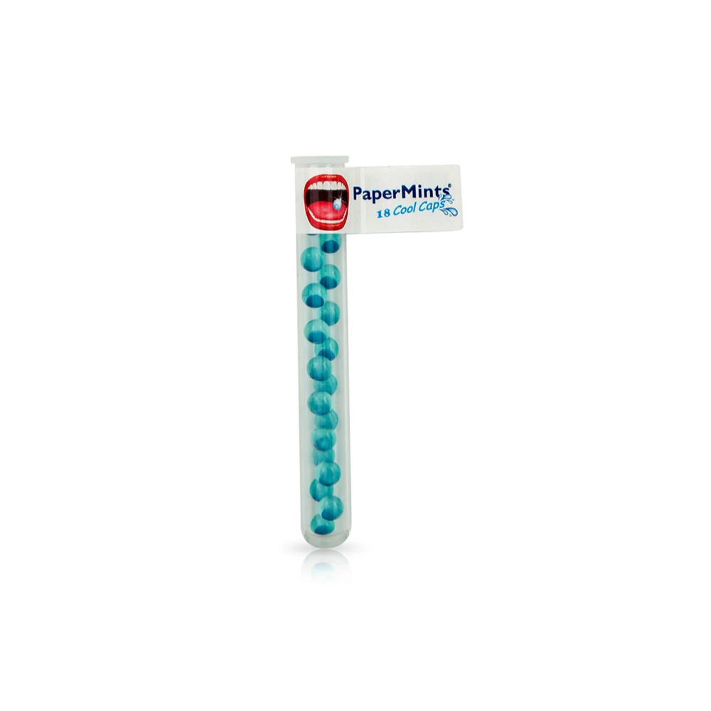 PaperMints Cool Caps Δροσιστικές Παστίλιες Μέντας 18 κάψουλες
