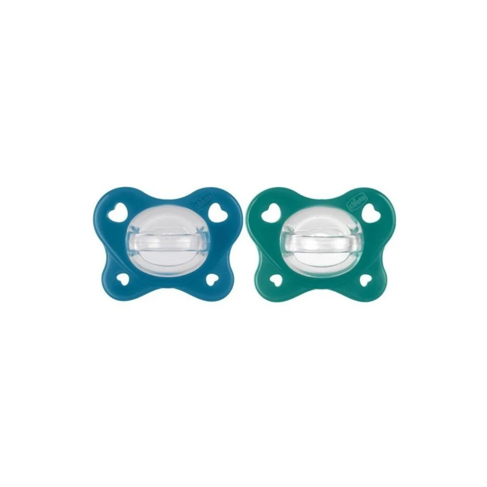 Chicco Physioforma Dual Soft Πιπίλα Σιλικόνης 16-36 Μηνών 2 τεμάχια