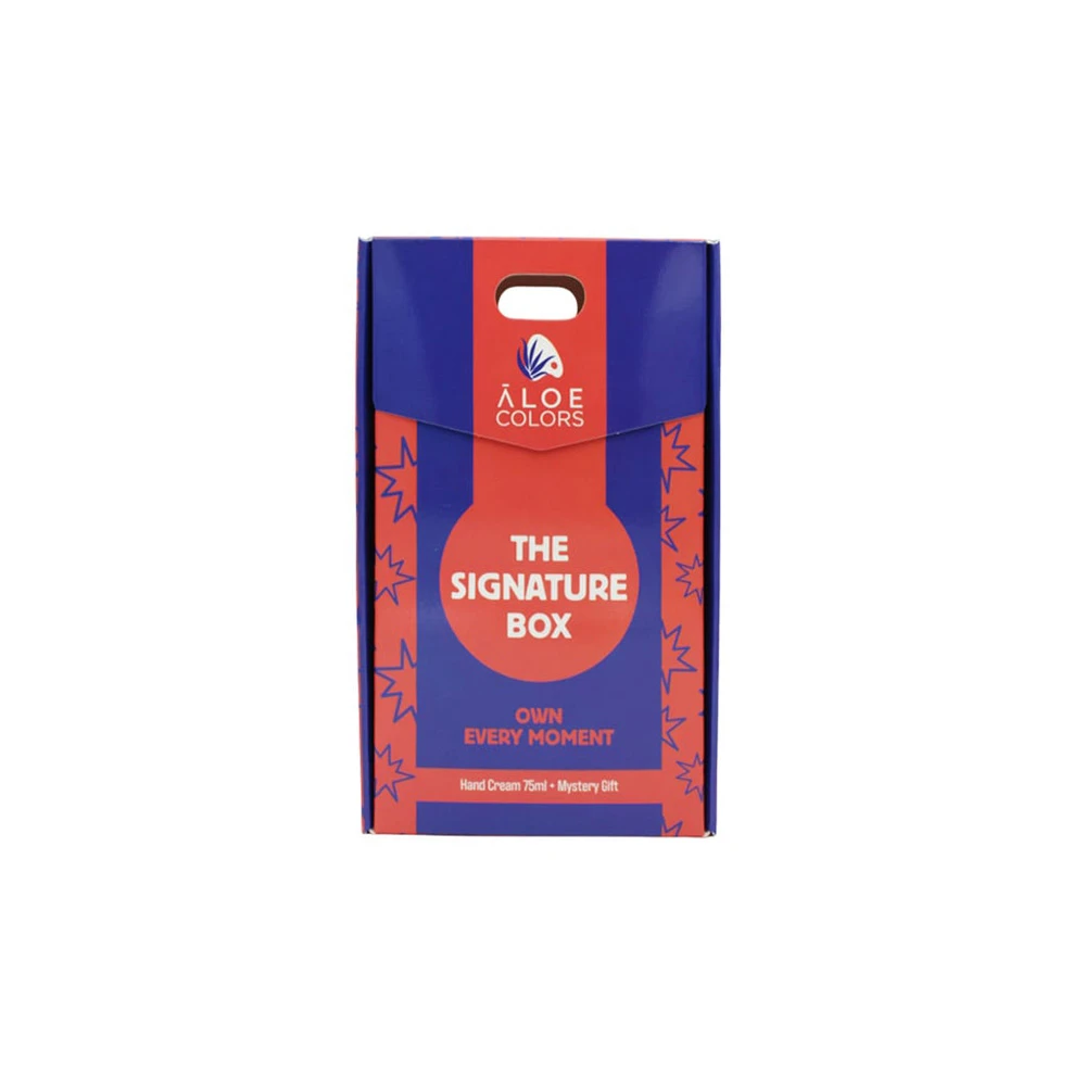 Aloe Colors Promo Xmas The Signature Box Signature Hand Cream 75ml & Mystery Gift 1 piece