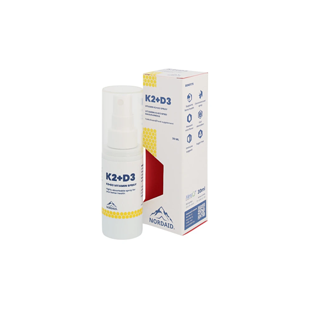 VivaCare Nordaid K2 & D3 Spray 30ml